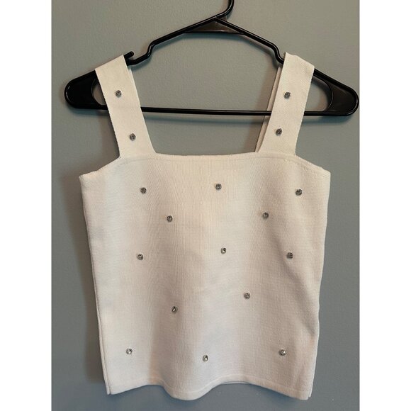 3 Tricot Detailed Tank Top - Picture 6 of 7